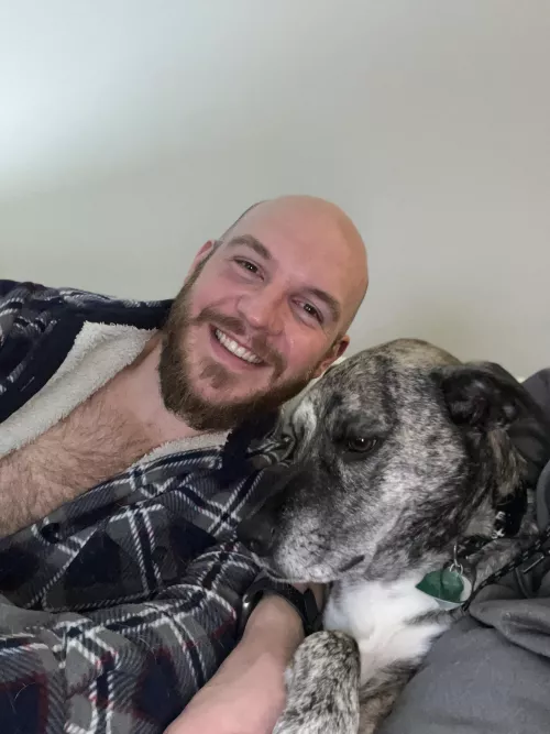 Tried to take a photo with the dog but she wasn’t cooperating 🤣🐶