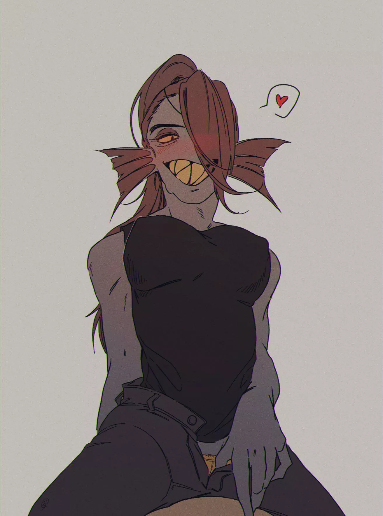 [Undyne] is horny (@Under_kmtree05)