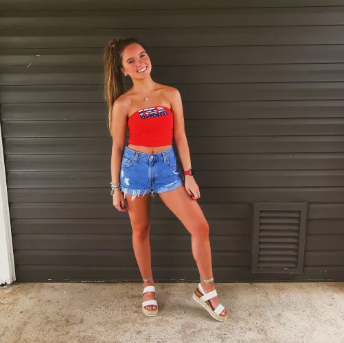 USA tube top