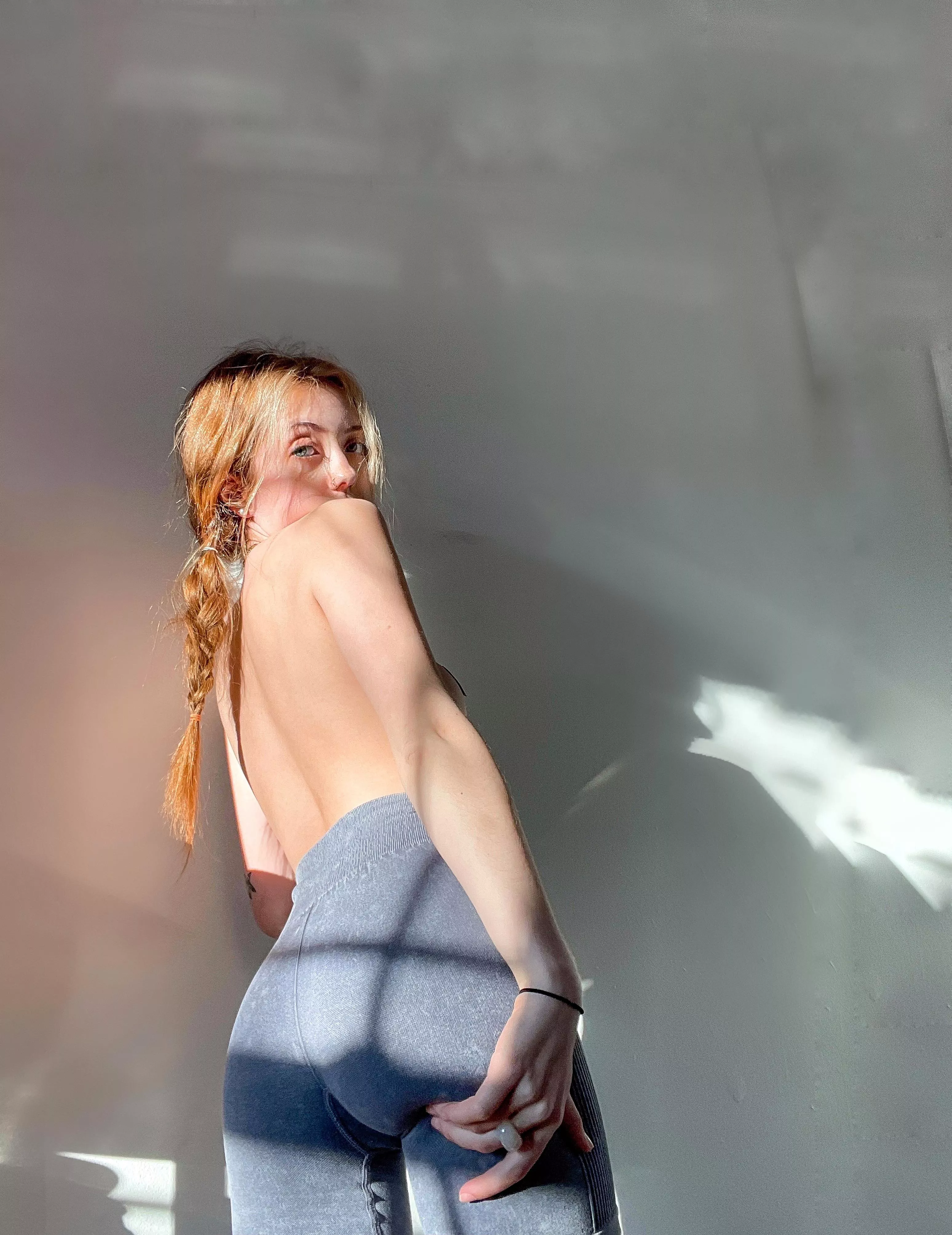 Wanted to share my yoga shorts booty with you , pretty ‘tight’ huh ?