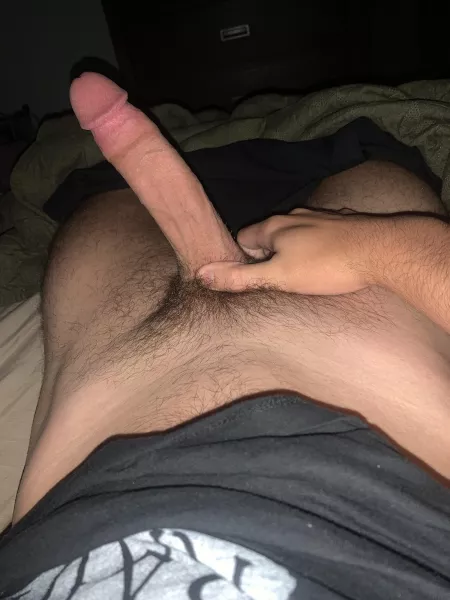 Was so insanely hard this morning and wanted to show someone 🤷🏻‍♂️