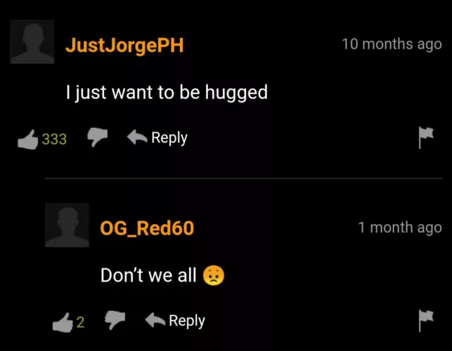 We do not wish to be horny anymore...