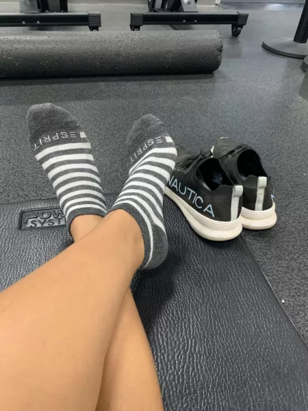 We love love sweaty gym socks 😘
