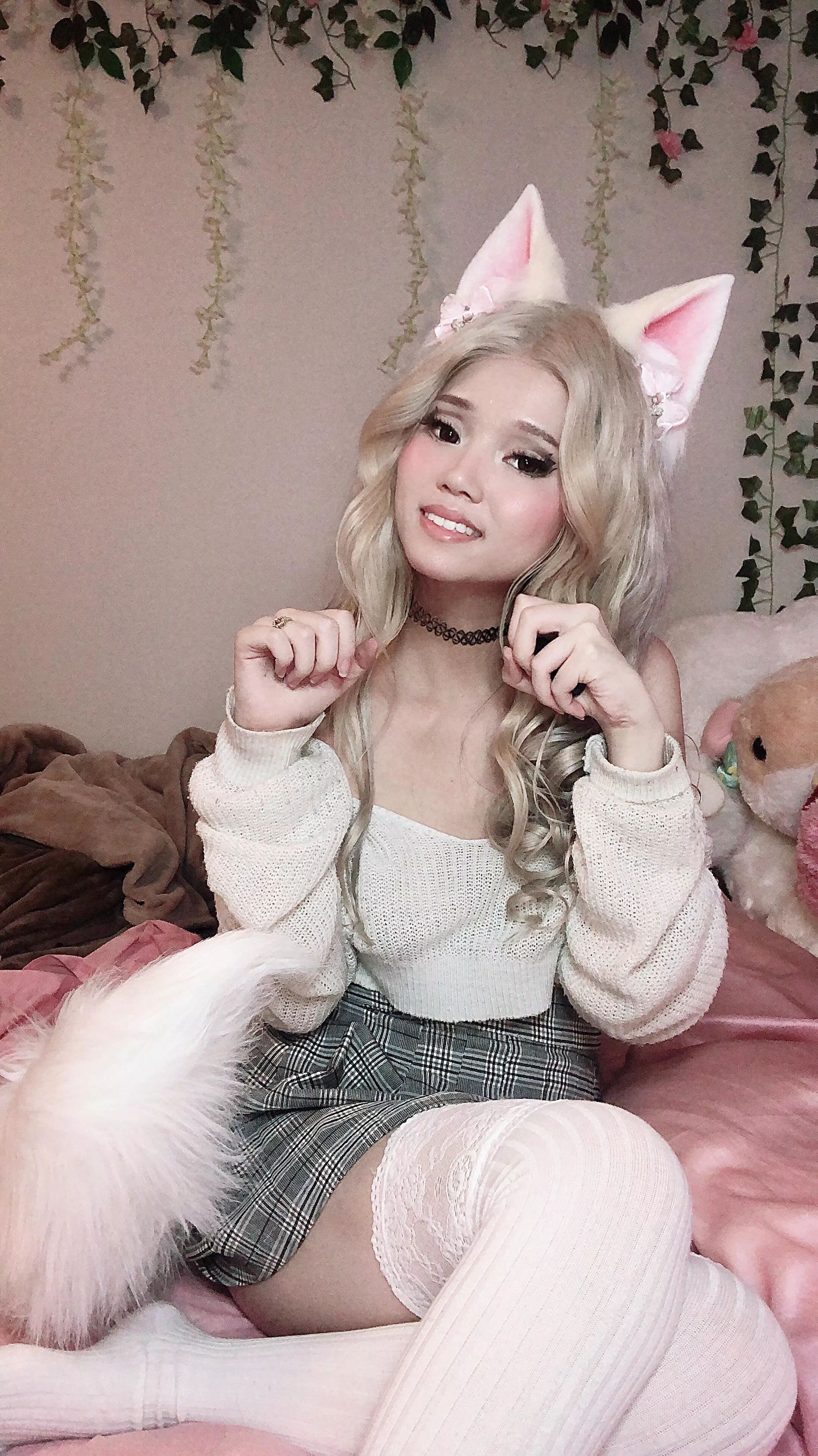 Wearing cat ears just feels right to me 🥰