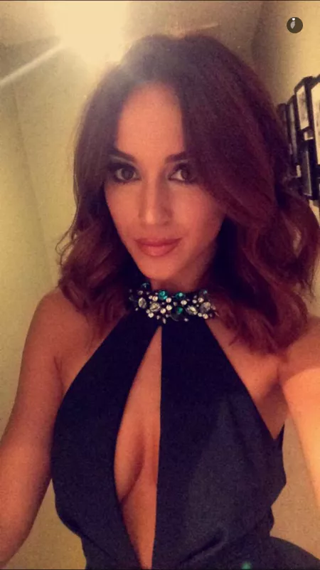 Wearing the little black dress perfectly