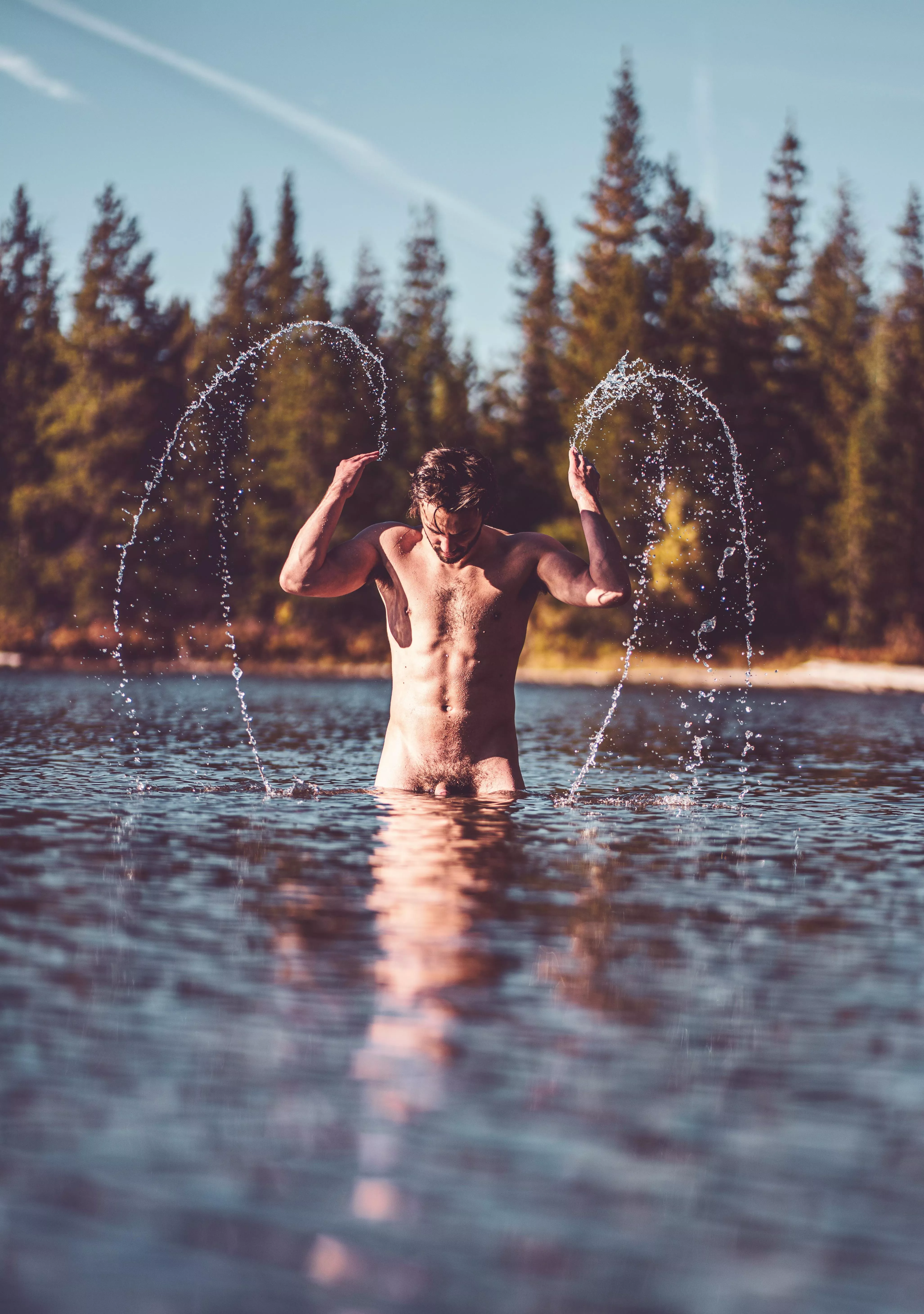 Weekend lake adventure