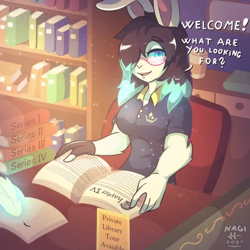 Welcome To The Infinite Library (nagifur)