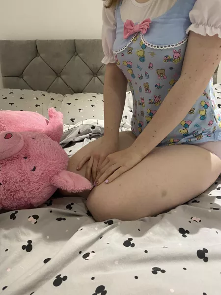 Wetting my diaper 😋