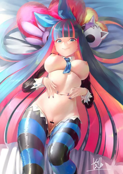 What do you think of Stocking's bunny suit? (Kawarage) [Panty and Stocking with Garterbelt]
