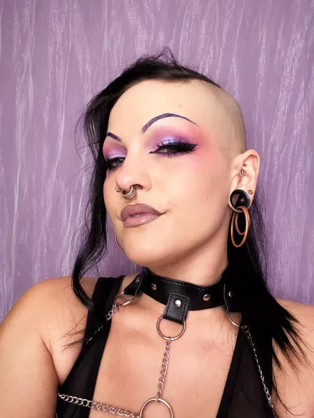 What goth baby doesn’t love pink and purple 💜🥰