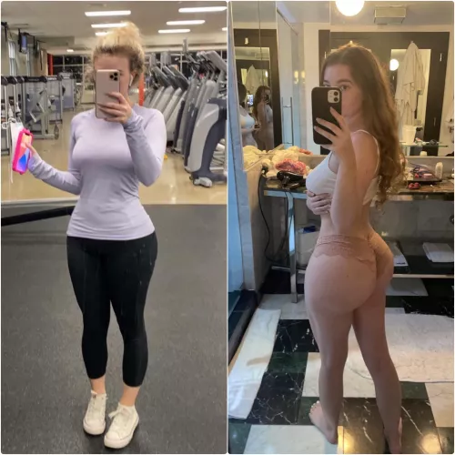 What the gym sees vs what Reddit sees