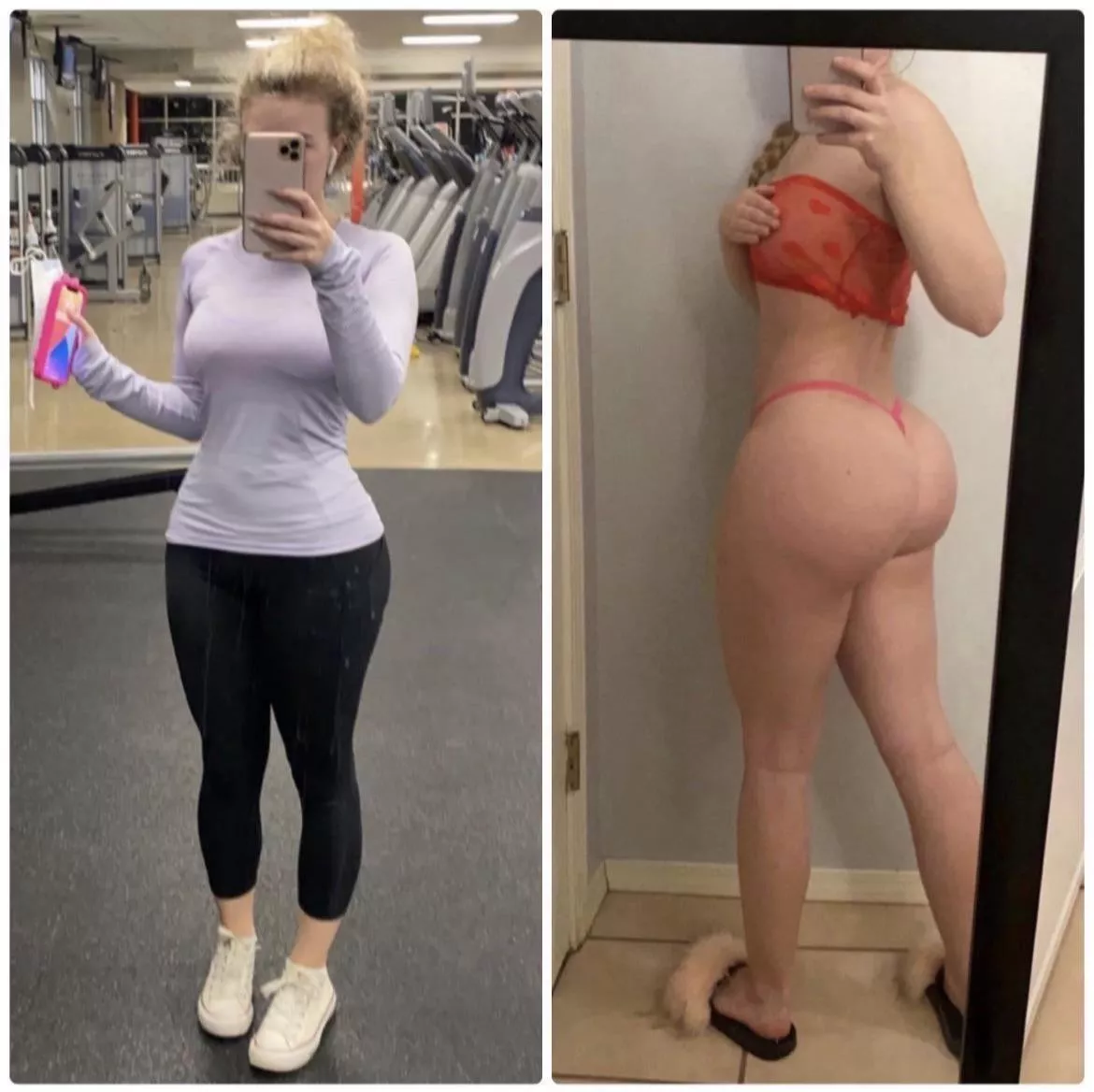 What the gym sees vs what you see 😜 [f]