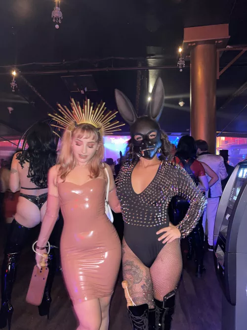 What would you do if you saw us at the fetish club? 😈 [oc]