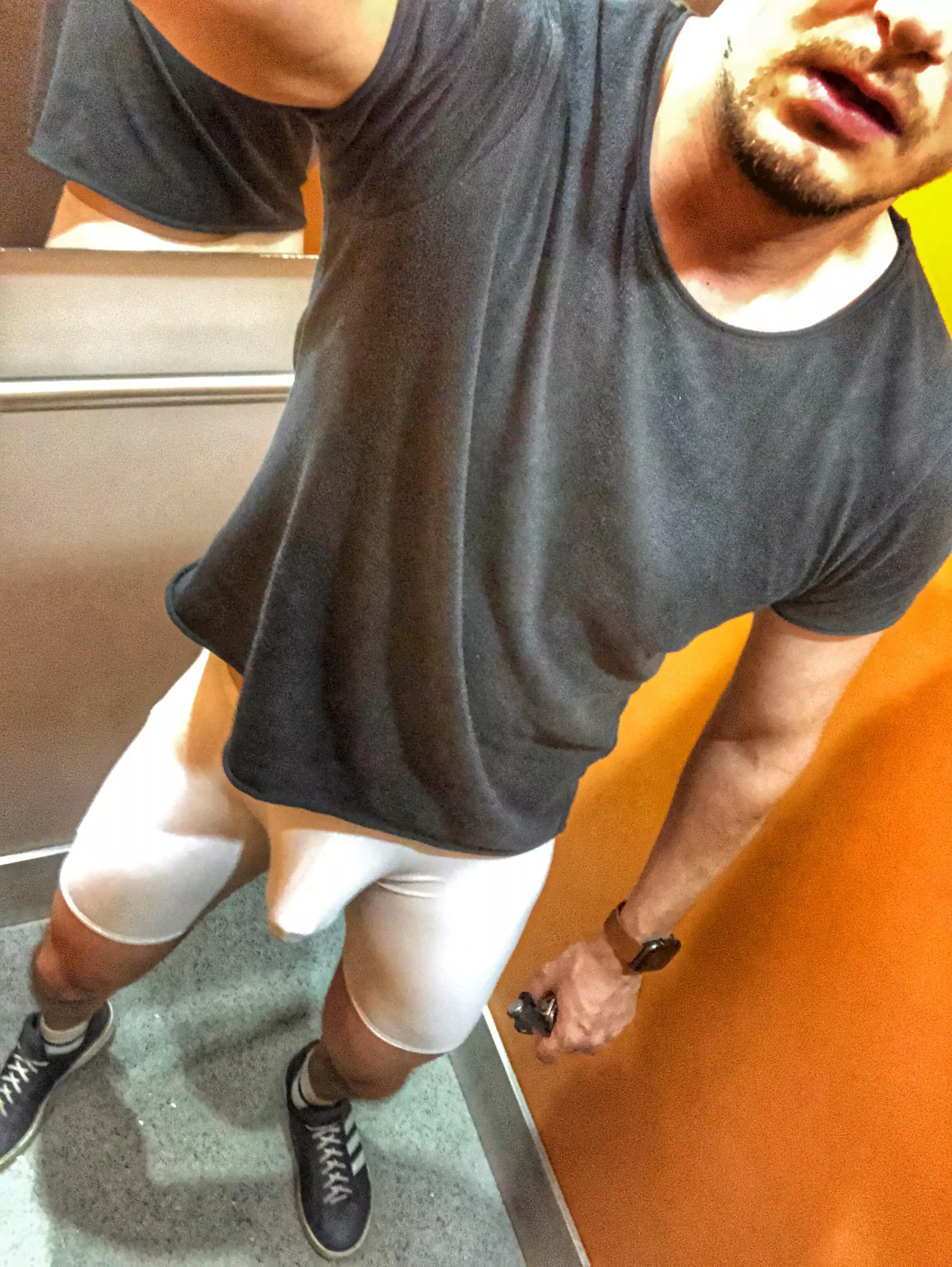 White shorts