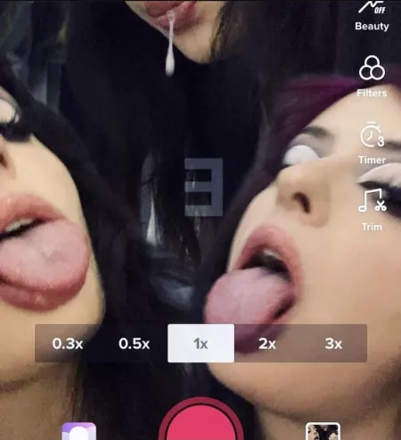 who wants to let me spit in your mouth?