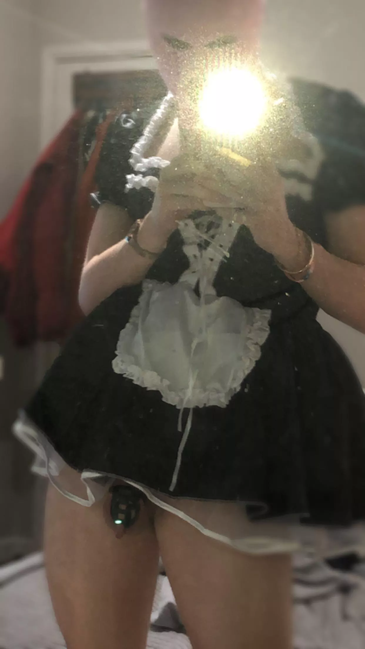 who wants to see under the skirt? 👀