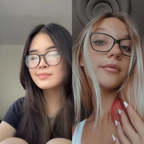 Whos lips are you kissing n cumming all over the glasses [2]