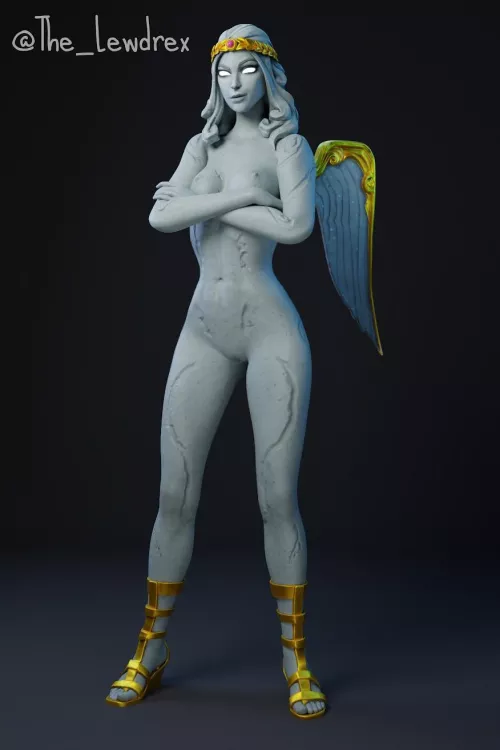 Why is Stoneheart unironically hot? I mean, even her normal non-nude character model’s hot