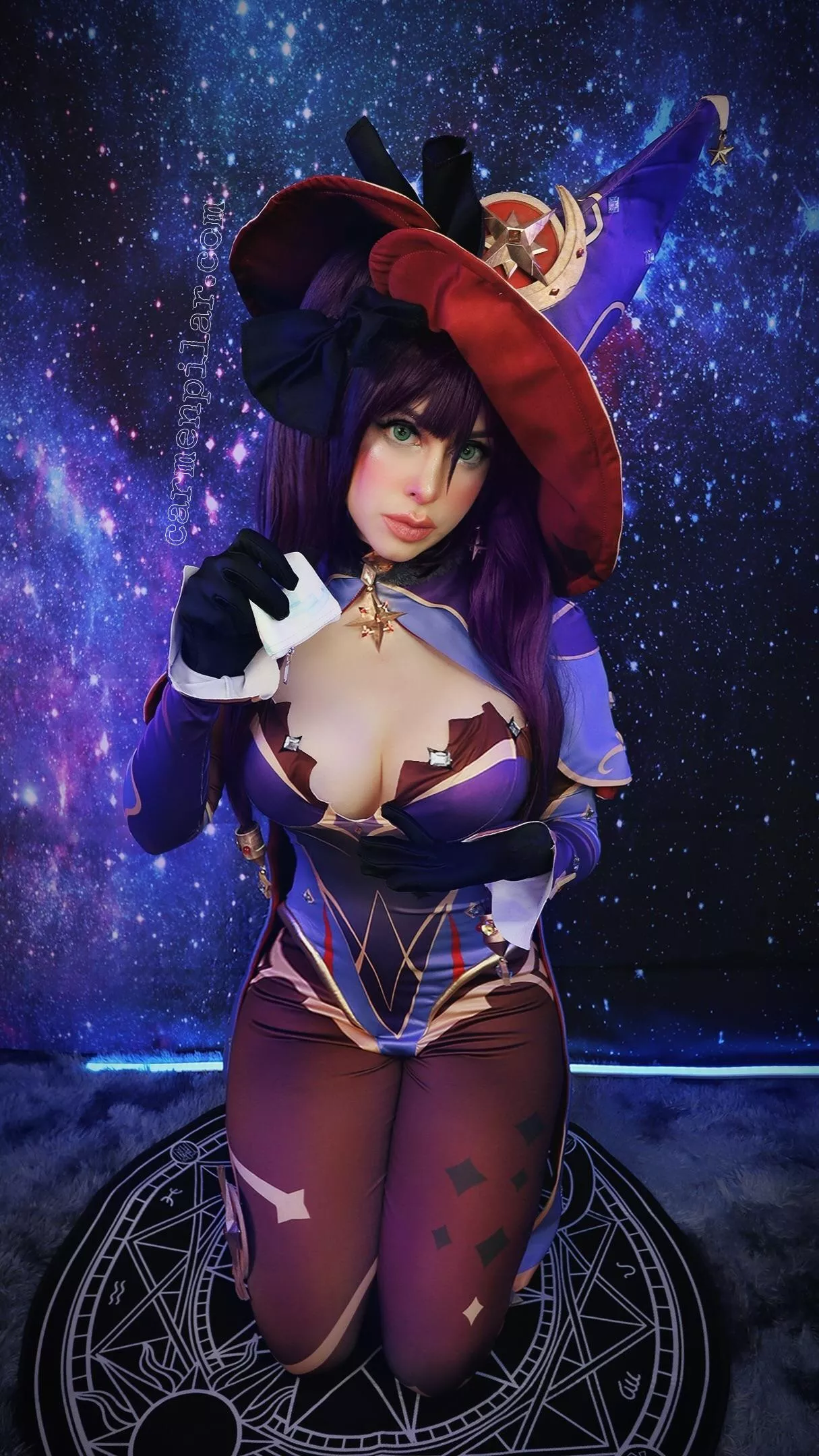 Will you help fund Mona’s astrology research? Mona cosplay by (CarmenPilarBest) [Genshin Impact]