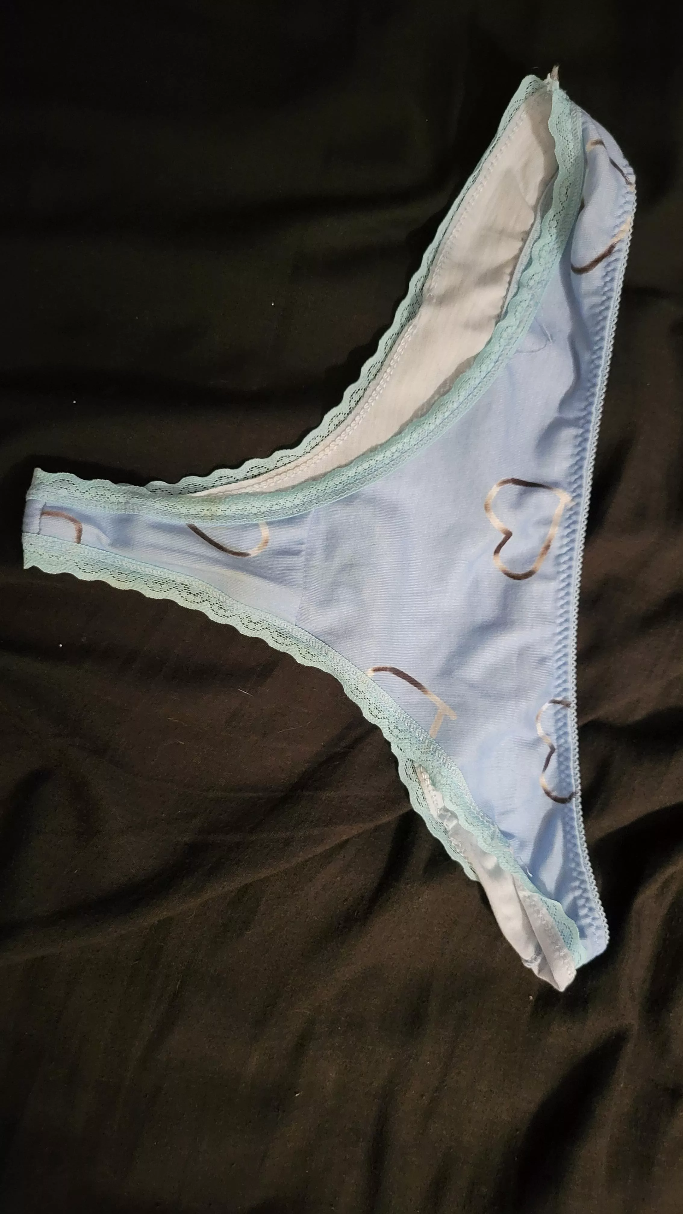 worn for 24 hours and heavy sex. (No male fluids) $30 for immediate ship out. Original buyer ghosted after photo proof was sent out. I can send photo proof of cum facial with underwear in photo. worn for 24 hours and heavy sex. (No male fluids) $30 for immediate ship out. Original buyer ghosted after photo proof was sent out. I can send photo proof of cum facial with underwear in photo.