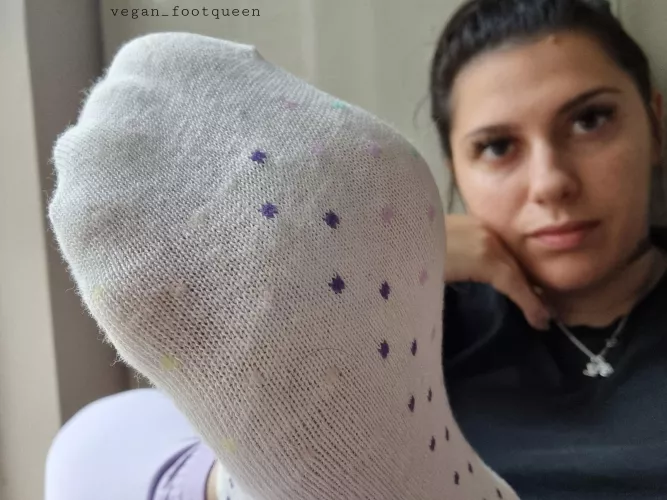Would you cum on my socks and face?