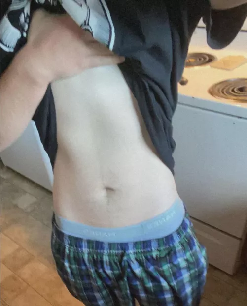 Would you cum on my tummy? 🥵