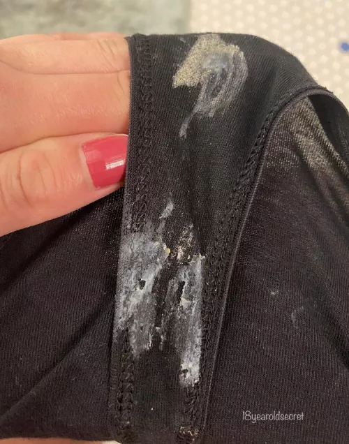 Would you lick my creamy panties clean after my workouts ? 😈💕 [f]