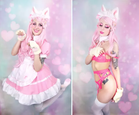 Would you like the maid dress on or off?