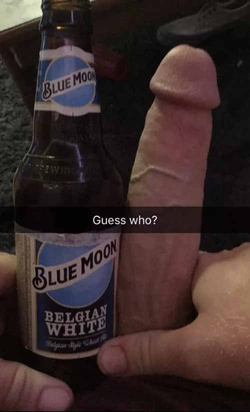 Would you take the beer or me?