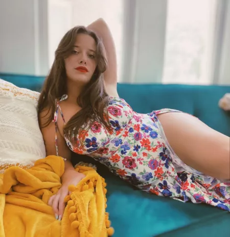 Wouldn’t this dress look better on the floor?