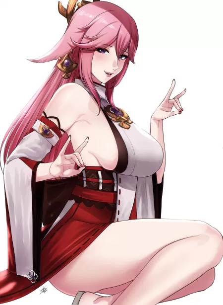 Yae Miko (@XTERcomic)