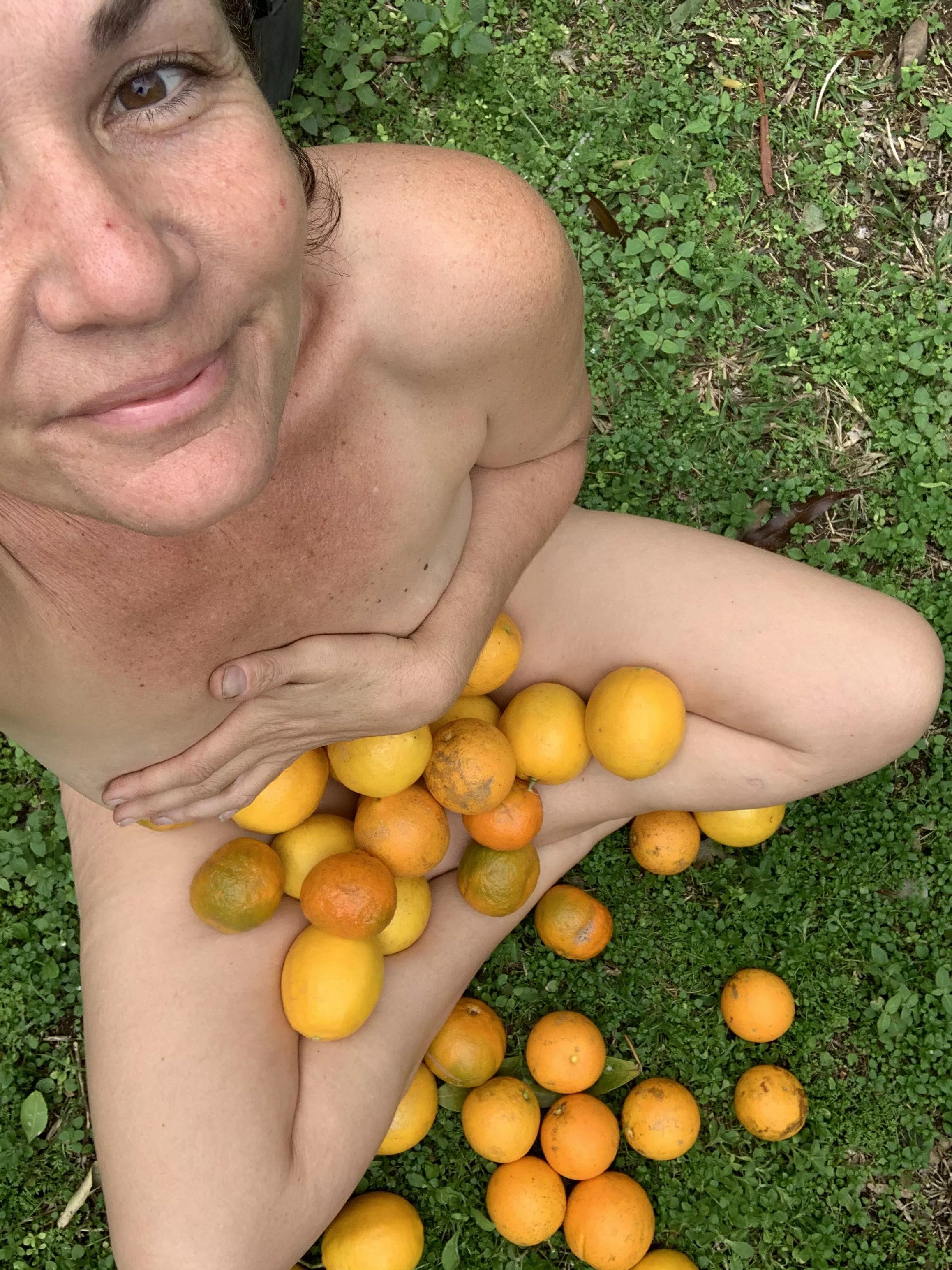 Yep I’m supposedly a gilf but also a farmer of oranges!