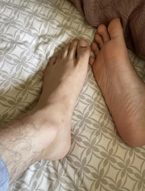 You can only choose one of these options to serve your master; only suck his toes? OR only lick the bottom of his foot? Once you’ve made your decision you can’t take it back
