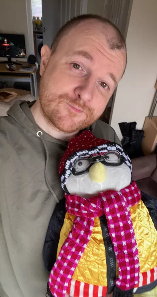 You don’t know about Hugsy, my bedtime penguin pal!