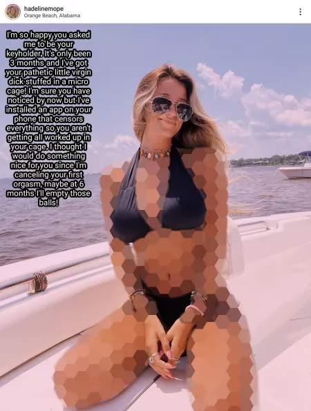 You never expected her to take your keys, but here you are!