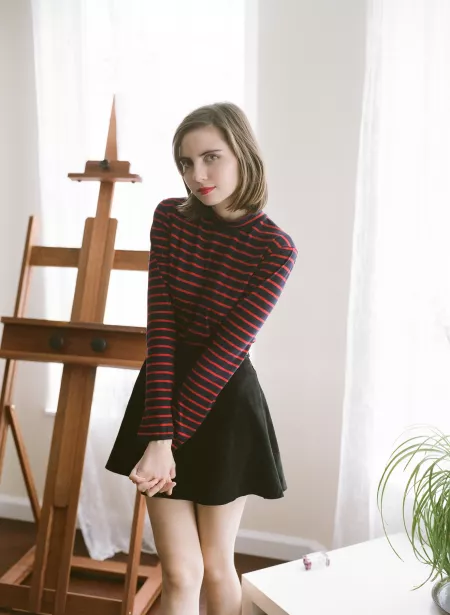 You show up for art lessons and your tutor is cuter than you expected... what do you ask me to teach you?