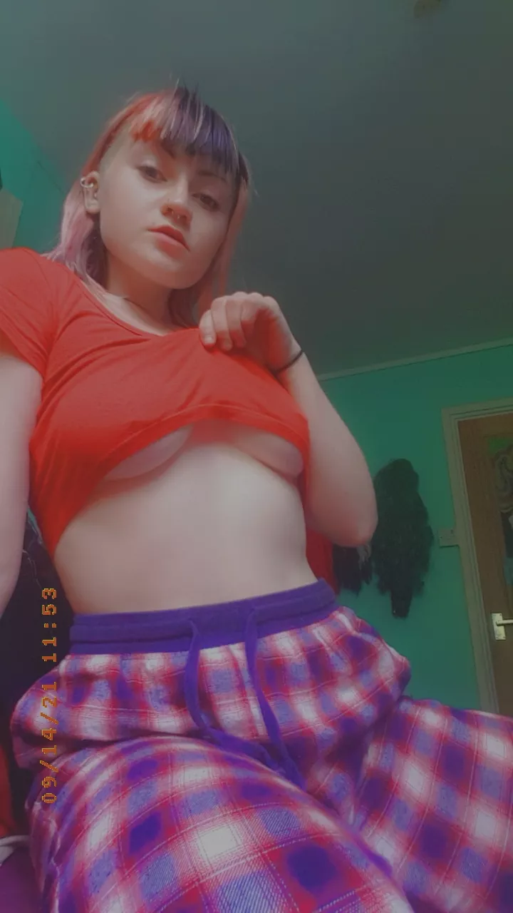 You wish you were worthy enough to see these tits☠️☠️ [domme]