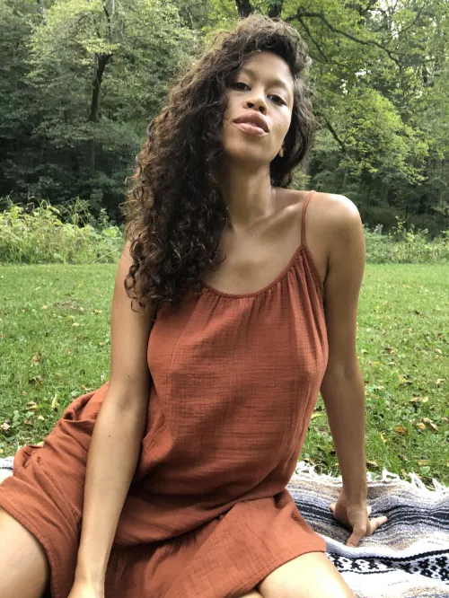 Your local braless milf at the park