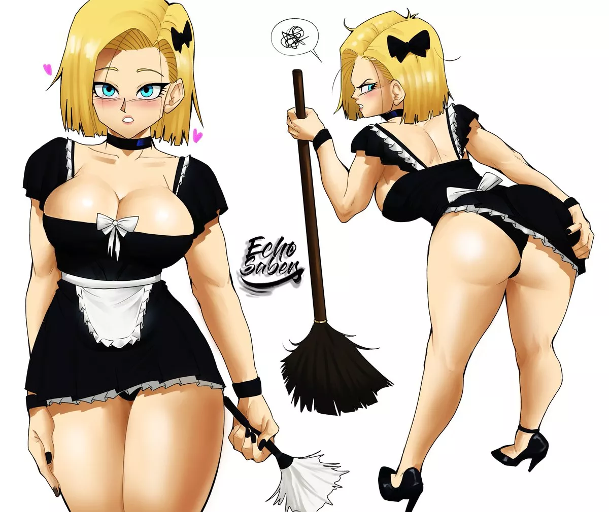 Your new Maid Android 18 (Echo Saber) [Dragon Ball]