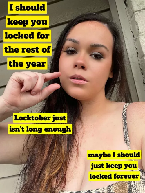 your pathetic little dicklet doesnt deserve to be free at all 😂